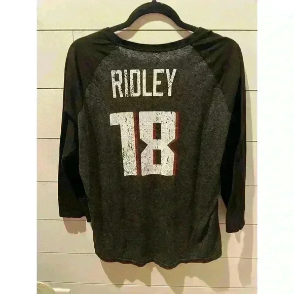 NWT Calvin Ridley Atlanta Falcons Fanatics Raglan 3/4 sleeve tshirt, 2XL - Picture 7 of 7